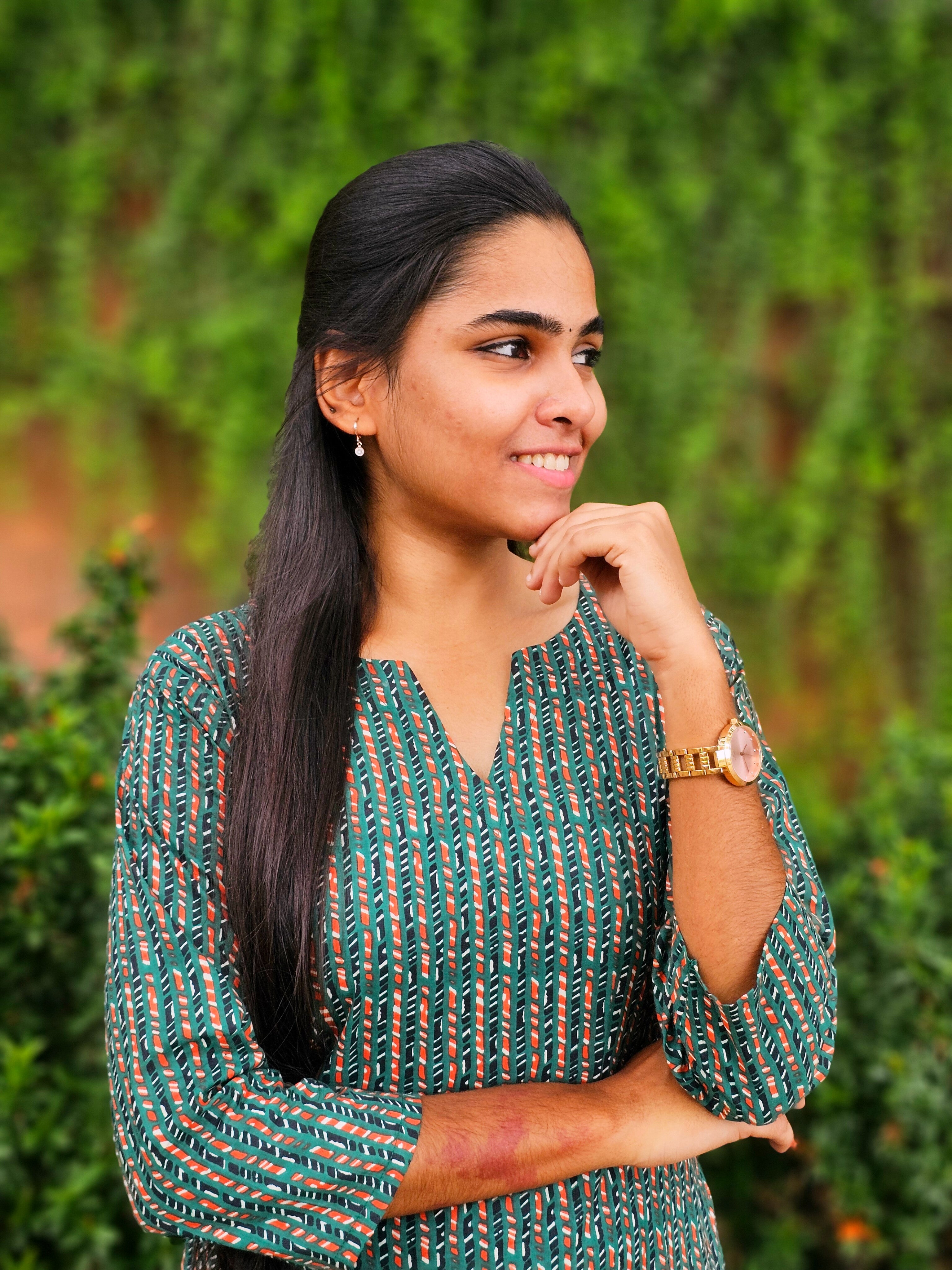 Ziva - Bottle Green Cotton Kurta Set